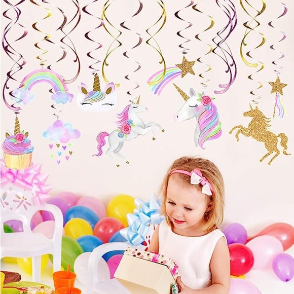 NEW Unicorn Party Decorations - Picture 6 of 7
